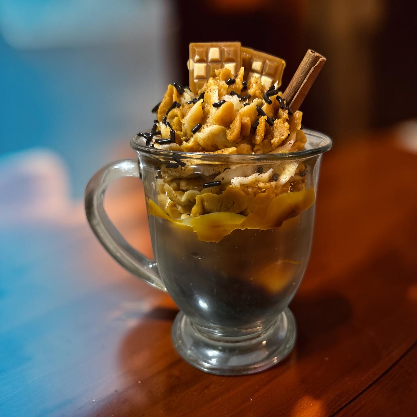 Coffee Spice Latte (Wickless Candle)